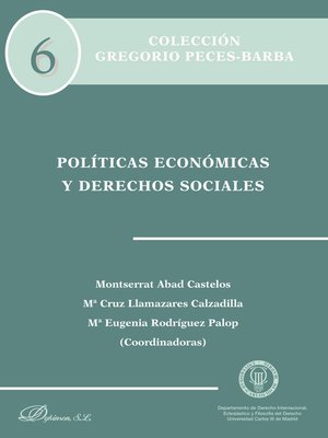 cover image of Políticas económicas y derechos sociales